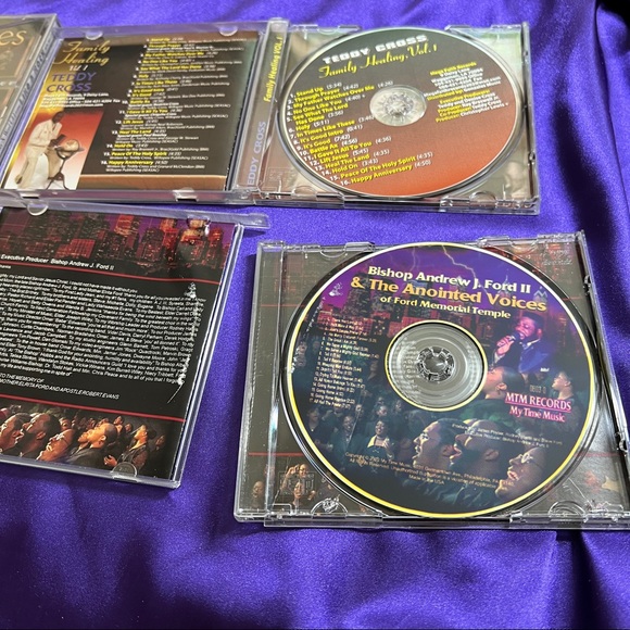 NEW📌4 CD's Chris Jones NEW, Ricky Womack, Teddy Cross, Bishop Andrew J. Ford II - Picture 11 of 14